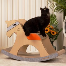 디클펫 고양이 스크래쳐, 1개, 흔들목마50cm