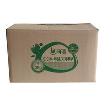 콩이고소한두부(찌개부침겸용) 3KG x 4입 푸름원 BOX, 단품, 3000g