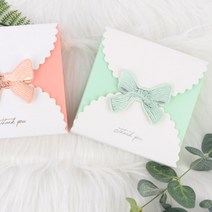 고급 리본 선물상자 돌잔치 떡포장박스 수제 답례품, 색상, 핑크