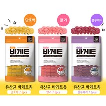 반려견 건강간식 유산균과 치아관리 텐탈껌 말티푸, 1개, 딸기(6p)