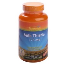 톰슨 밀크 시슬 175mg 베지테리안 캡슐, 120개입, 1개