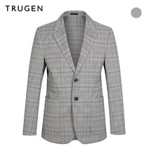 트루젠 (트루젠) 체크 패턴 수트 자켓(TGAU4-MJK100)