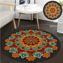 먼지없는 이케아 러그 대형 방수 러그 이케아 모던하우스 러그 만다라 카펫 거실 장식 깔개 거실 침실 카펫 매트 침실 지역 깔개 대형 침실 장식