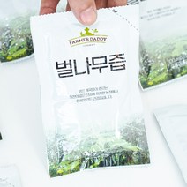 파머대디 자연산 국산 100% 벌나무즙 100ml 산청목 진액 엑기스, 50포