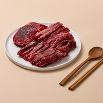 투쁠 등급 소한판 한우 세트 800g 등심 삼각살 보섭살 앞치마살 설깃머리살, 01 소한판 모듬 800g (선물포장)