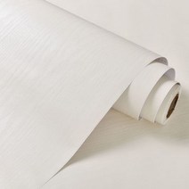나무 우드 화이트 벽 종이 PVC 자체 접착 방수 벽지 롤 가구 문 데스크탑 캐비닛 옷장 비닐 스티커, 2mx80cm, Creamy 화이트 wood