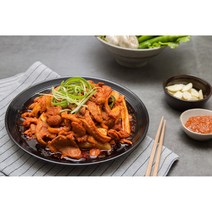 인천맛집 구월오리 오리주물럭 300g/500g, 매운맛 야채포함