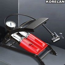 KORELAN 자전거 펌프 다용도 고압+다기능 밸브 니들, 고압이중관