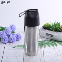 공장 직거래 반려동물 물컵 스텐 홑겹 강아지컵 고양이컵 물컵 선물 반려동물컵80633, 은색 은빛, 101면1-500마라