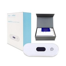 자전거 심박계 케이던스 심박센서 홀터 심전도 모니터 OLED 블루투스 EKG 심장 모니터링 웨어러블 무제한 데이터 저장 공유, [01] GRAY