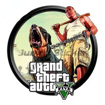 캠핑카 꾸미기 악세사리 gta san andreas vinyl graphic decal funny car sticker body for car anime skateboard, 스타일 b, 20cm