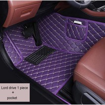 메인 드라이버 메르세데스 벤츠 용 1 인용 자동차 바닥 매트 모든 모델 EC SLK G GLS GLC GLA GLE GL CLA ML GLK CLS SRAB CLK vito, 보여진 바와 같이, 보라색 1pc