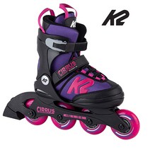 K2 시러스 걸 퍼플 2023 정품 아동용 인라인스케이트 5종사은품, 인라인사이즈