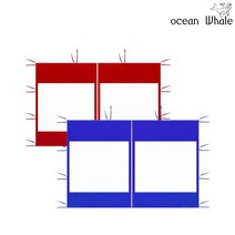 오션웨일 접이식 야외 천막 3m D단품 (투명바람막이 지퍼형 1면만) 주차 행사용 포장마차 캐노피 천막, (D단품-지퍼형)베이지