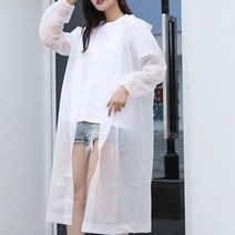 [오노마] ONM 데일리 비오는날 EVA 다회성 남여공용 레인코트 비옷