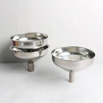 스텐 깔대기 중 3size, 상세설명 참조, 중(3.8)