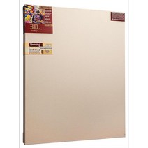 마스터피스 923638 MASTERPIECE Z1DS1829 3D Pro 6.4cm2.5인치 딥 소살리토 헤비 웨이트 텍스처 396.9g14온스 면 스트레치 캔버스 45.7cm x