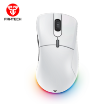 서든마우스 스타크래프트 레이저 마우스 fantech xd5 전문 게임용 pixart3370 19000dpi 1000hz 400ips 6 매크로 버튼 노트북 pc lol fps, 하얀