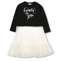 꼬망스 [꼬망스복합관] 여아 빈티지 레이어드 티셔츠 C1943T158