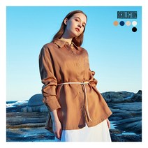 [알컬렉션] ○ 여성 KEVAT 텐셀100 셔켓 2종(블랙 1종+선택 1종)