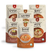 탕류 6종세트 (설렁탕/콩비지/육개장/내장탕/소고기국밥/양평해장국) 즉석 요리 캠핑 간단 간편 엄마손맛 혼밥 음식, 탕세트6