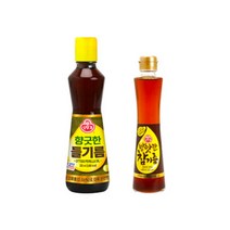 오뚜기 옛날참기름 450ml X 2캔, 방앗간 참기름 200ml+향긋한 들