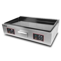 업소용전기그리들 와이드그릴팬 푸드트럭 포장마차 구이 철판, (전기 난방 3KW) 818 철판  철판 55x35CM