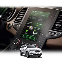 르노 삼성 QM6 8.7인치 S-Link 전용 내비게이션 강화유리 액정보호 필름, 8.7인치 내비게이션용, 르노 삼성 QM6 (19년~22년2월)