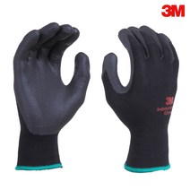 3M 니트릴폼 코팅장갑 안전장갑 작업용 목장갑 다목적, Smalll