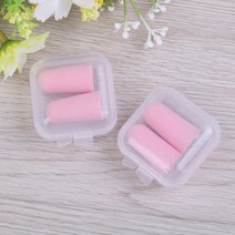 코골이방지기구 코로숨쉬기 20PCS/10Pairs 여행 수면 소음 방지 귀마개 감소 소프트 테이퍼 폼 이어 플러그, 03 2boxes pink