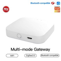 Tuya WIFI 3 지능형 멀티 모드 게이트웨이 WiFi Bluetooth Zigbee Tuya/smart Life APP 원격 제어 연결 홈 허브, [01] 1pcs