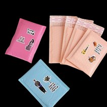 미니사이즈 에어캡 봉투 택배포장 11x19 판매 방수 안전봉투 1매, 블루