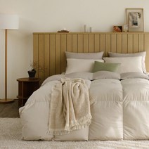 파르페by알레르망 메이비 사계절 호텔 알러지케어 구스 차렵이불 (베이지)