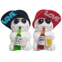 힐링센트 터프한 지방이 차량용방향제 세트 다우니향