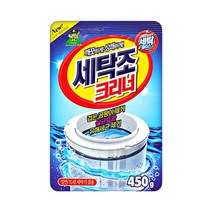 청소용품다몰 산도깨비 세탁조 크리너 드럼세탁기 겸용, 450g, 1개