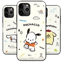 트라이코지 아이폰12 미니 프로 맥스 케이스 주문제작 카드 수납 범퍼 산리오 다이노