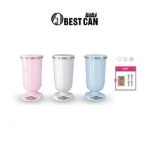 [베베모델/이중덮개형] [항균리필롤 총50개월분] 세계최초발명특허 5중밀폐 인테리어 휴지통, 상세설명 참조, [별도항균리필롤구매] 200AR8(80개월분)
