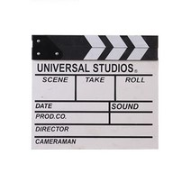 유튜브스튜디오 촬영장비 키트 세트 조명 카메라 마이크 방송 장비 나무 감독 영화 장면 clapperboard tv 비디오 클래퍼 보드 필름 사진 소품 교수형 장식, 협력사, 2번