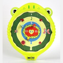 유아 눈높이 점수판이있는 개구리 집중력 다트놀이 안전다트 자석다트판 다트판