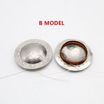 25.4mm 트위터 보이스 코일 티타늄 다이어프램 드라이브 10 개 25.5 코어 KSV 트레블 스피커 수리 DIY 6ohm 8ohm, [02] MODEL B