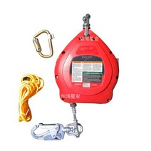 추락 방지대 공중 작업용 안전 로프 벨트 주상 건설용, MP30G/30FT 10m 아연 도금 강철 케이블