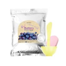 메디플라워 후르츠 모델링팩 블루베리 1kg++팩도구4종 세트, 4개, 1개