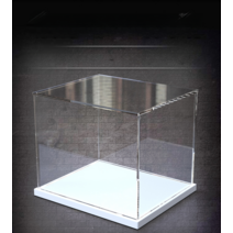 투명 아크릴 피규어 케이스 프라모델 장식장 진열장 보관함, I 25x25CM(길이 x 너비)
