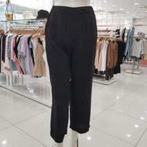 조이너스 허리 밴딩 와이드 팬츠-JAAF8CPL500(블랙)