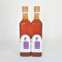 청운당농산 지리산 도라지즙 발효액 500ml 2병 도라지청 진액