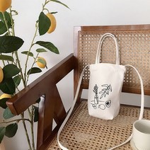 텀블러백 드링크 테이크아웃컵홀더 텀블러캐리어 커피 에코백, 지구곰