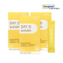 [동국헬스케어]데이디 효소엔 콤부차(5g x 15포) 3개, 단품