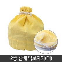 천연 삼베 2중 약보자기 대 44.5 x 41.5 1매 한약 추출포 국물 육수 거름망, 2중 삼베 보자기/대/1매_(A04283)