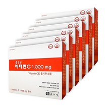 종근당건강 비타민C 1000mg 600정 X 6개, 상세페이지 참조, 상세페이지 참조