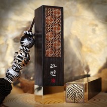 수제인감도장 황동 흑단목 직인 제작 아기 개인 법인 외국인 선물 제작 꽃아름, 03_꽃아름(7푼)/육각양각/육각전용체